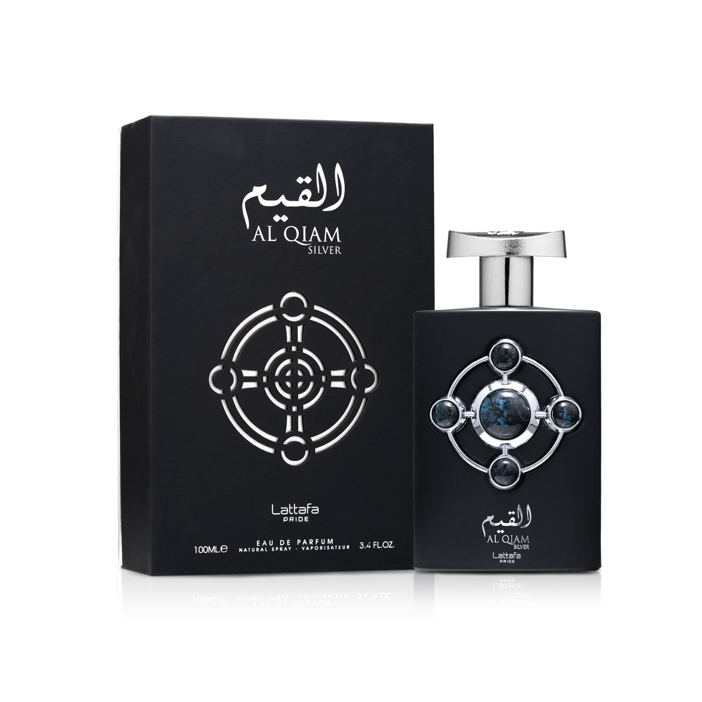 Al Qiam Silver by Lattafa - Eau De Parfum 100ml
