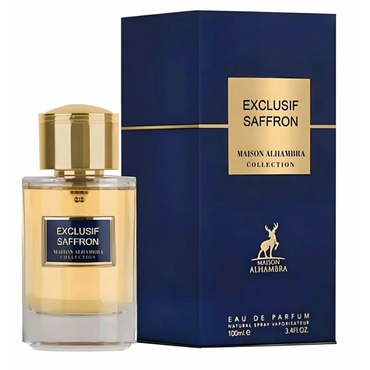 Exclusif Saffron by Maison Alhambra - Eau De Parfum 100ml