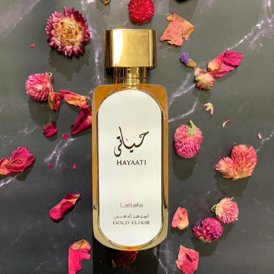 Hayaati Gold Elixir by Lattafa - 100ml - Royale Oud