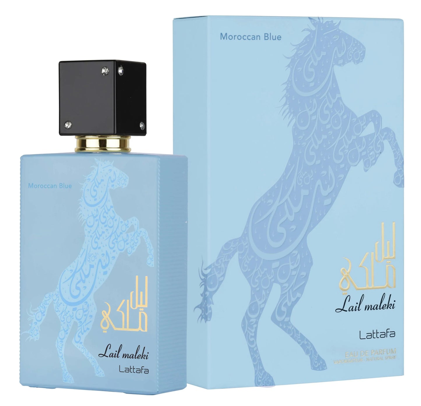 Lail Maleki Moroccan Blue by Lattafa - Eau De Parfum 100ml