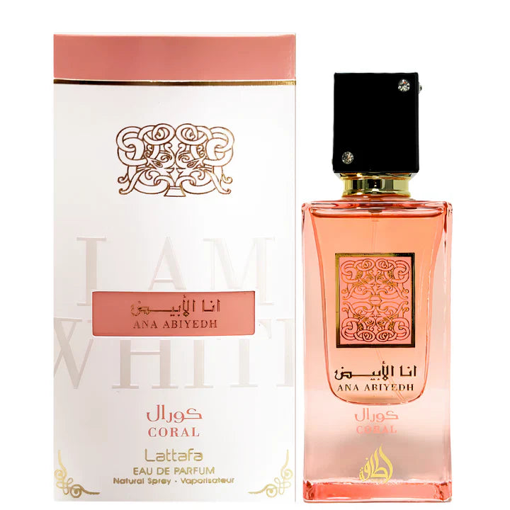 Ana Abiyedh Coral by Lattafa - Eau De Parfum 60ml