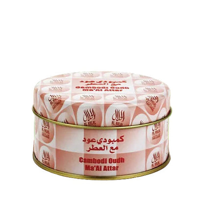 Cambodi Oudh Ma'al Attar by Al Haramain - Bakhoor 50g