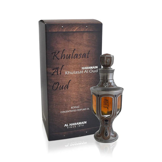 Khulasat Al Oud Oil Concentrate By AL Haramain - 30Ml - Royale Oud